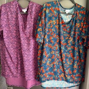 Geometric and Floral Patterned Women's Tops
